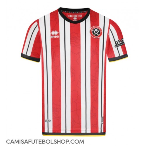 Camisa de time de futebol Sheffield United Replicas 1º Equipamento 2024-25 Manga Curta